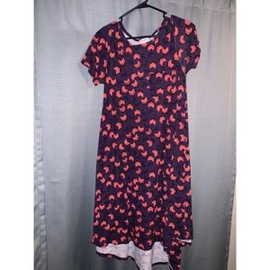 LuLaRoe Carly XXS shirtdress